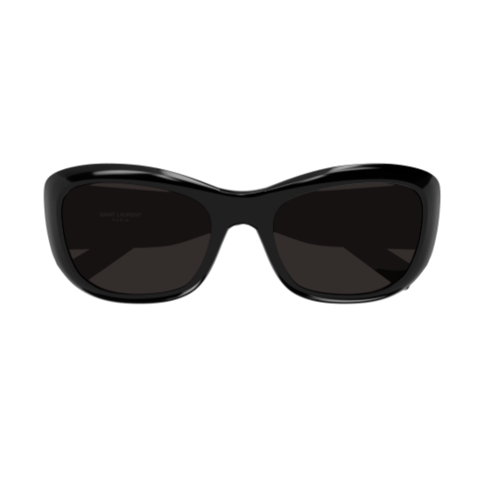 Lunettes de soleil Saint-Laurent | Modèle SL 498 (001) - Noir Brillant