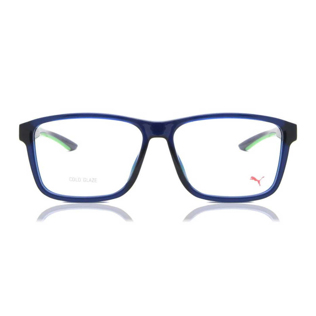 Montatura per occhiali Puma | Modello PU0207O (002) - Blu