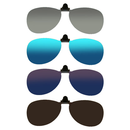 Clip-On For Glasses Polarized UV 400 | Aviator Shape