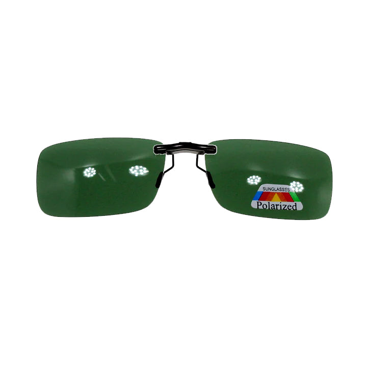 Clip-On For Glasses Polarized UV 400 | Rectangular Shape